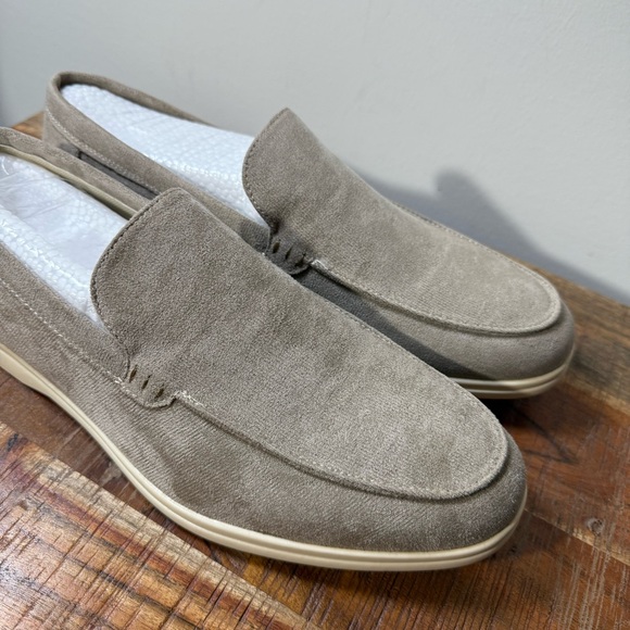 Old Money Suede Tan Loafers, Men’s 45 (12) - Picture 2 of 8